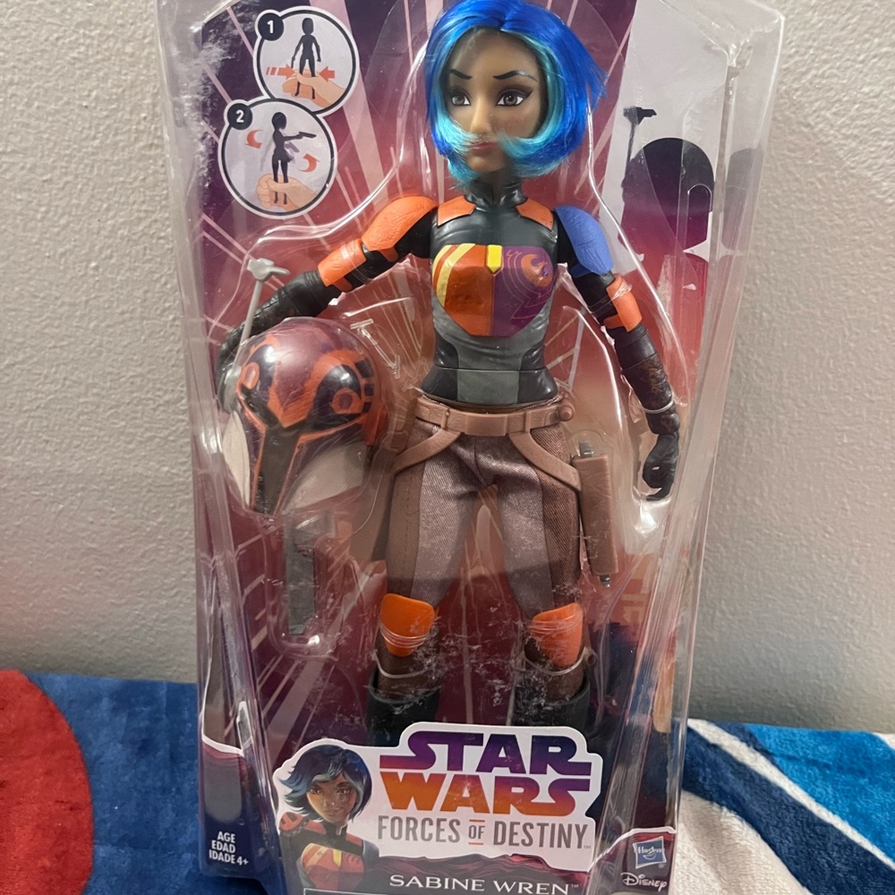 Sabine Wren Star Wars forces of destiny action figure doll